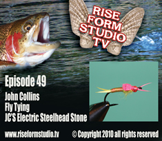 John Collins Ties JC'S Electric Steelhead Stonefly